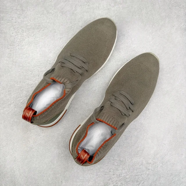 Unbranded Sneakers Knit Sock with Leather Heel Panels product detail image 39