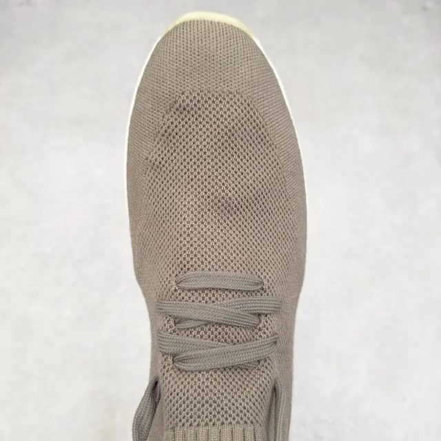 Unbranded Sneakers Knit Sock with Leather Heel Panels product detail image 40