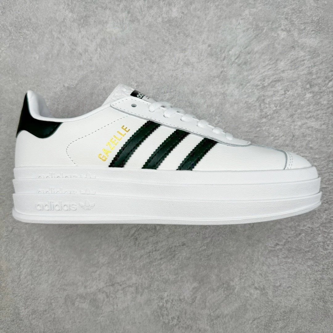 Adidas Sneakers Gazelle Bold platform — Black and white