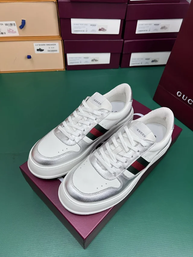 Gucci Sneakers Platform with Web Stripe product detail image 21