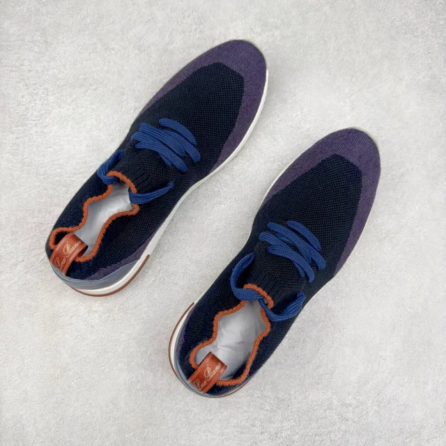 Unbranded Sneakers Knit Sock with Leather Heel Panels product detail image 21