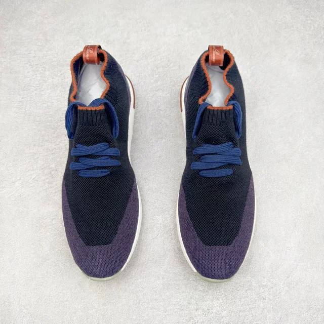 Unbranded Sneakers Knit Sock with Leather Heel Panels product detail image 20