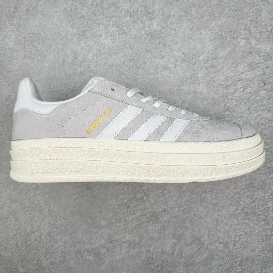 Adidas Sneakers Gazelle Bold platform — Grayish white