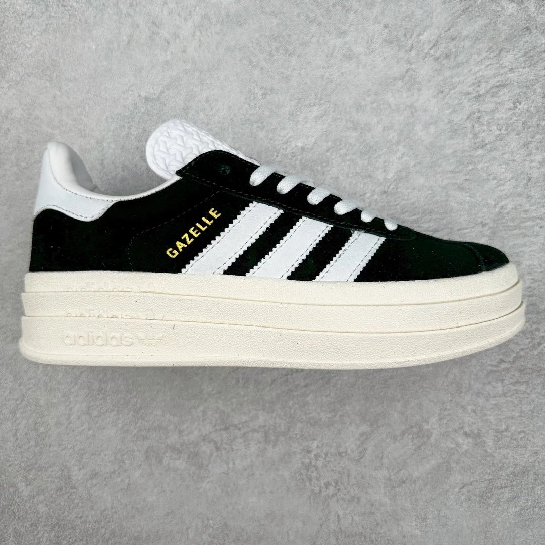 Adidas Sneakers Gazelle Bold platform — Black and white