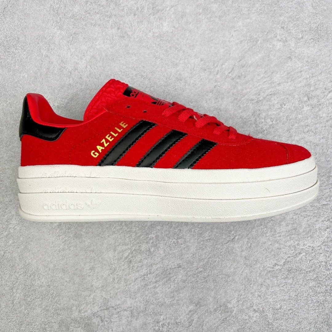 Adidas Sneakers Gazelle Bold platform — Red and black
