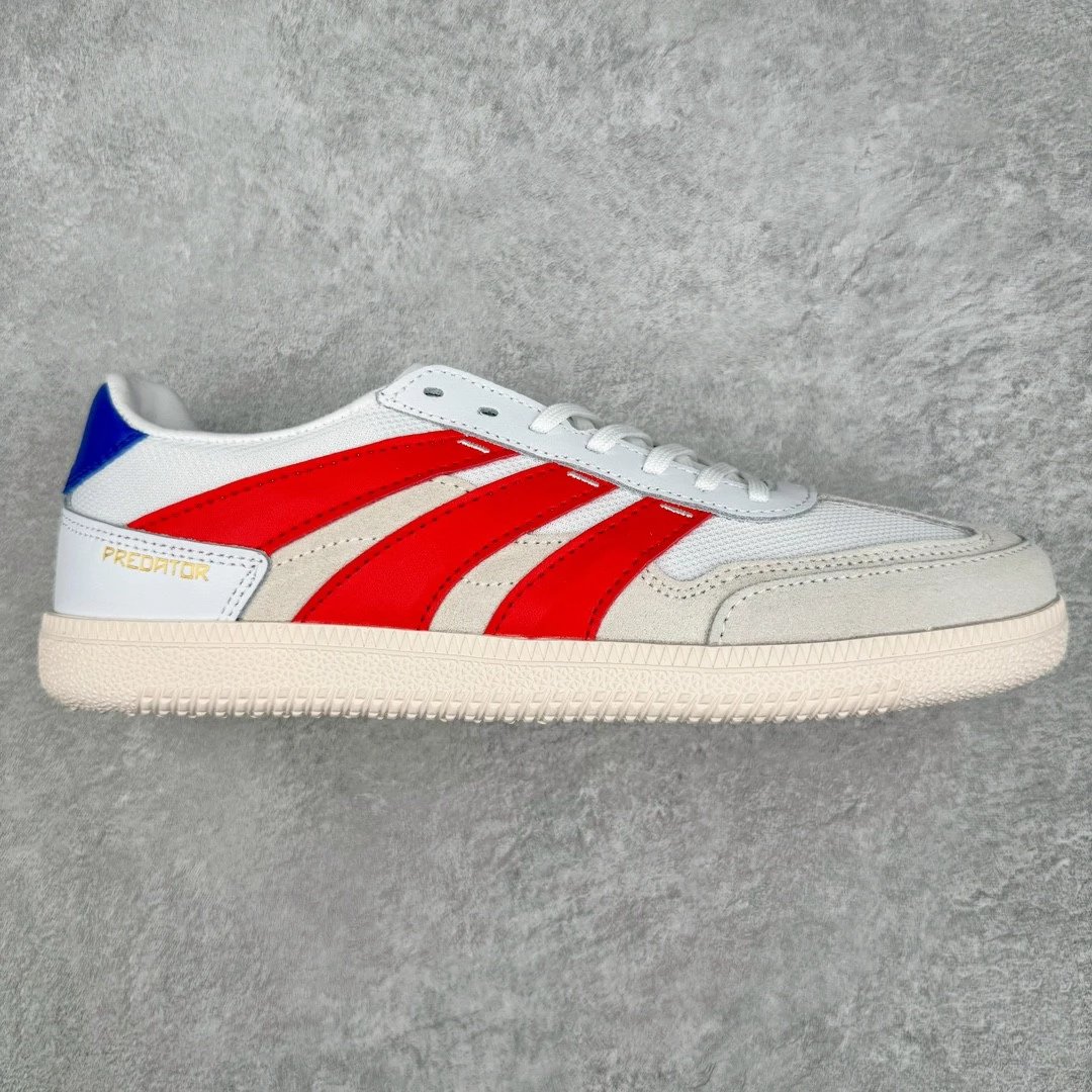 Unbranded Sneakers Predator Low-Top — White and red