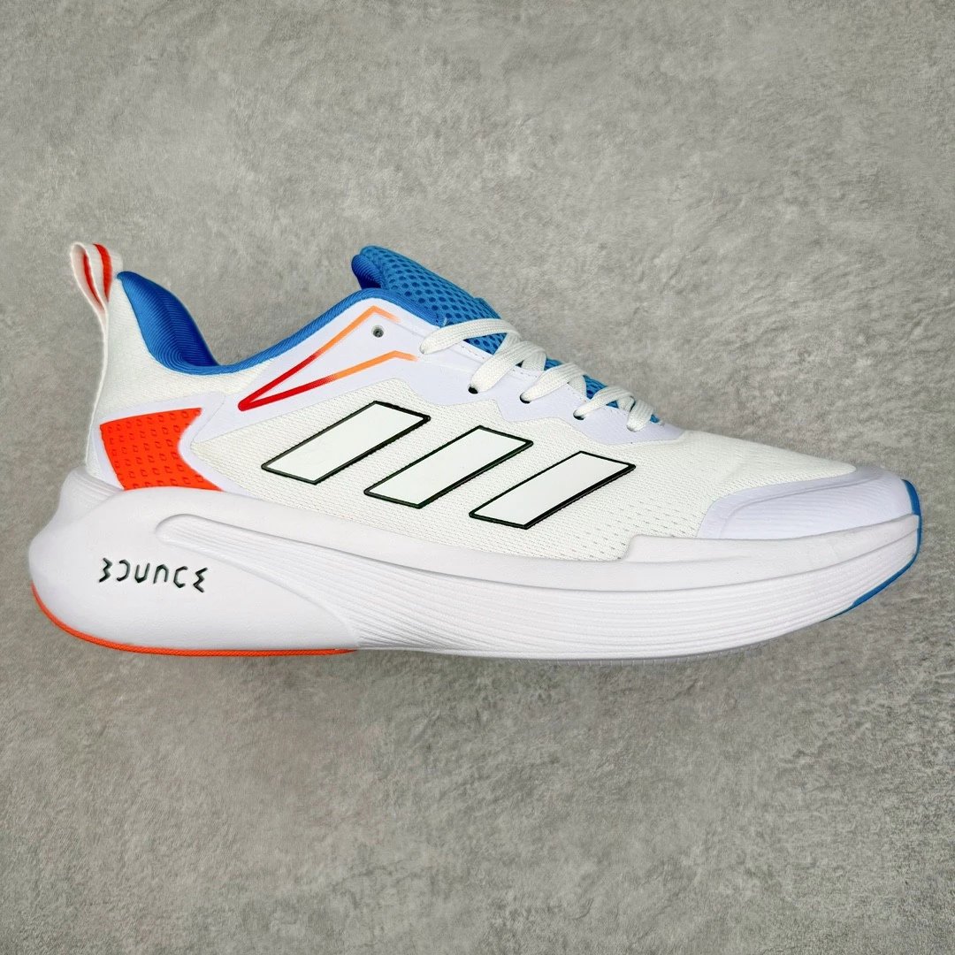 Unbranded Sneakers Low-Top Mesh Lace-Up with Three-Stripe Side Design — White red blue