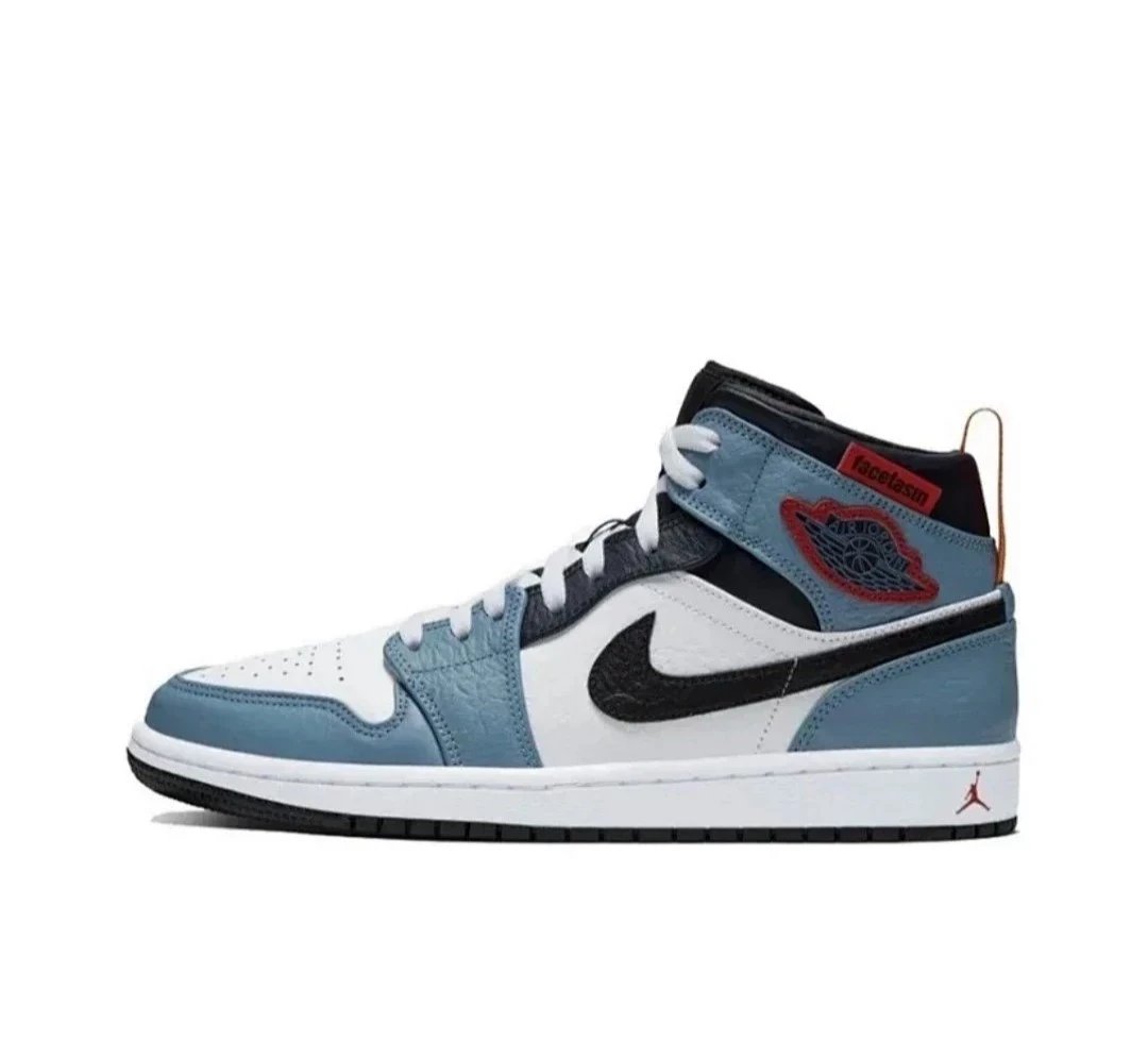 Nike Sneakers Air Jordan 1 Mid — face tasm blue