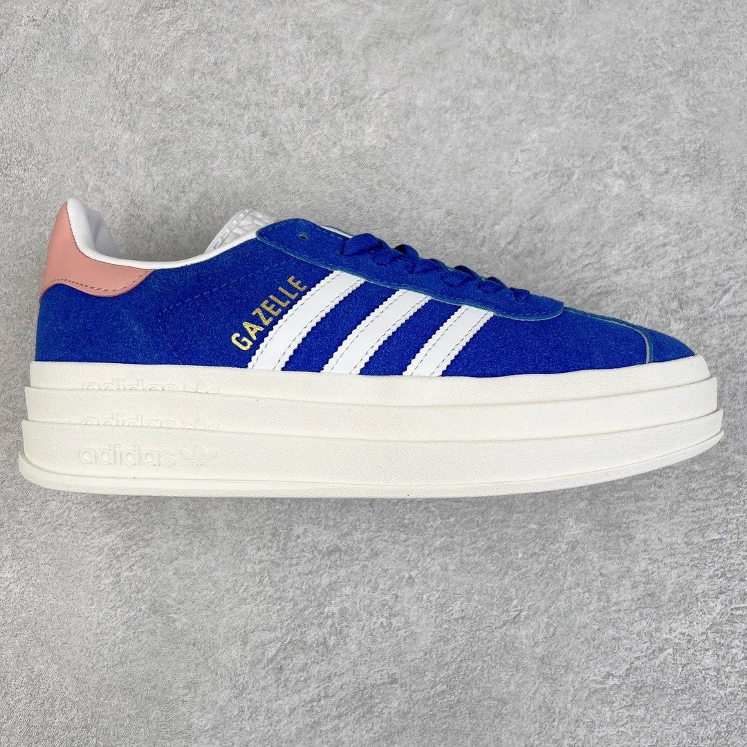 Adidas Sneakers Gazelle Bold platform — Blue and white