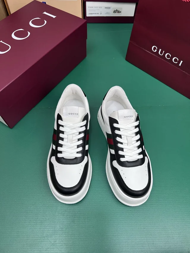 Gucci Sneakers Platform with Web Stripe product detail image 11