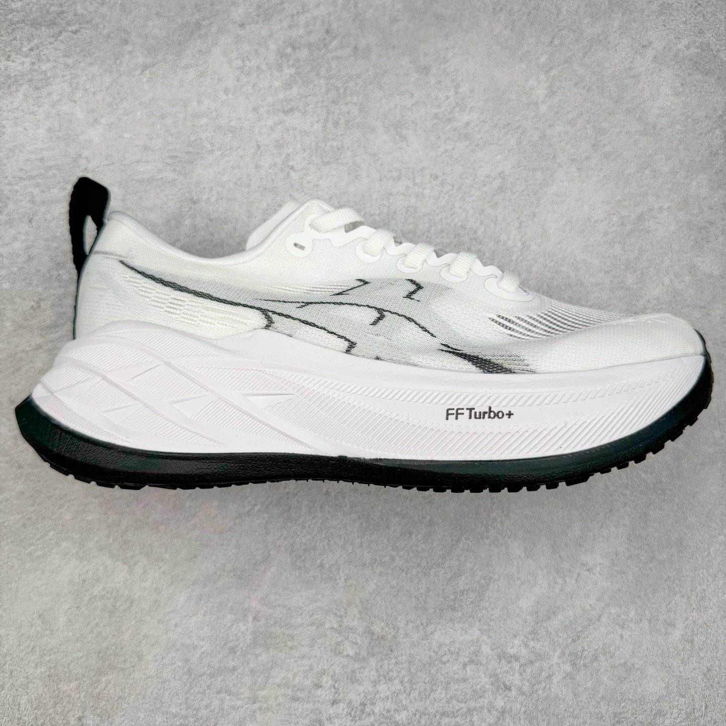 ASICS Sneakers Superblast 2 — Black and white