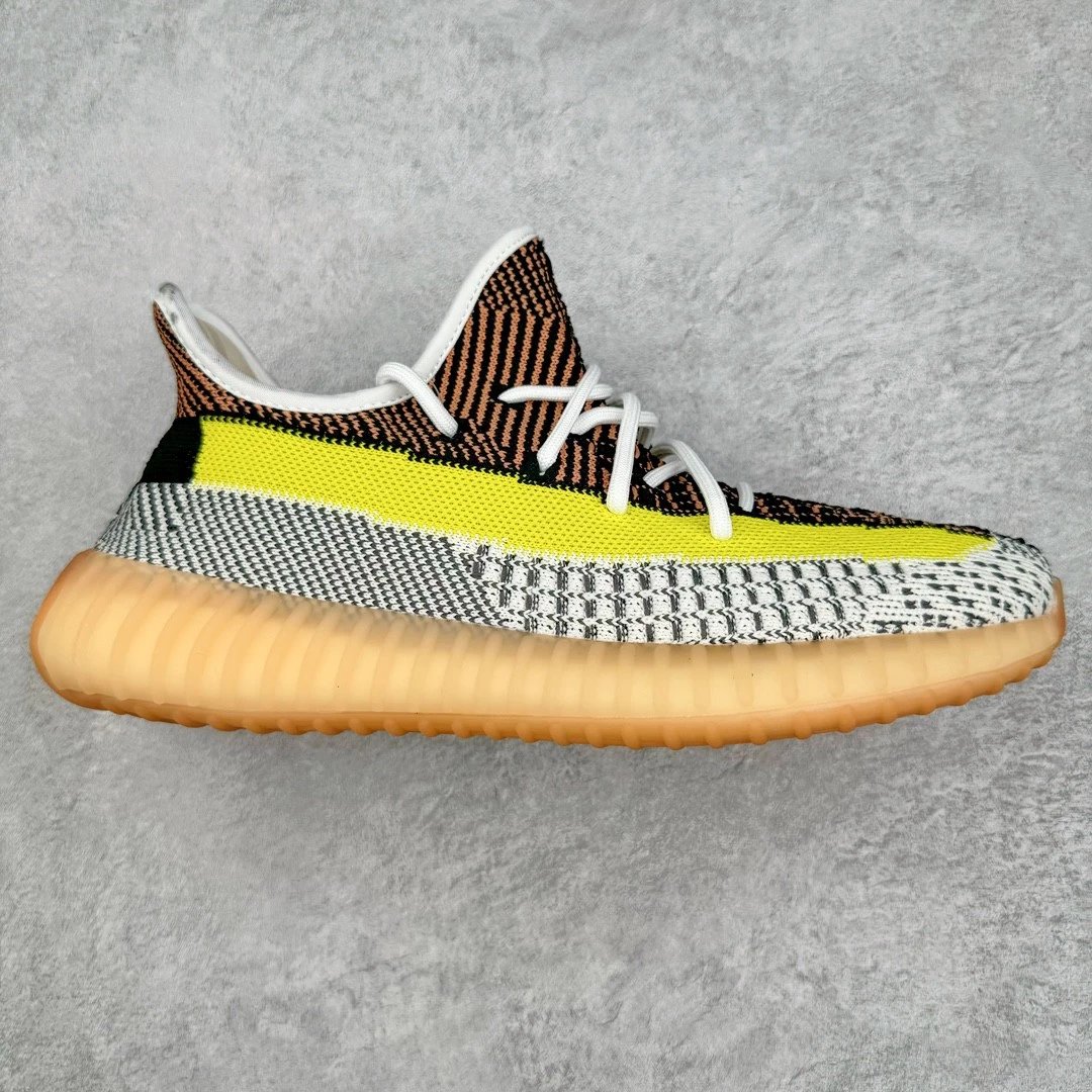 Unbranded Sneakers SPLY-350 Knit — white yellow brown