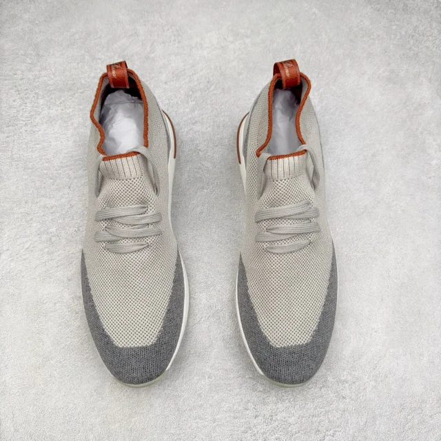 Unbranded Sneakers Knit Sock with Leather Heel Panels product detail image 29