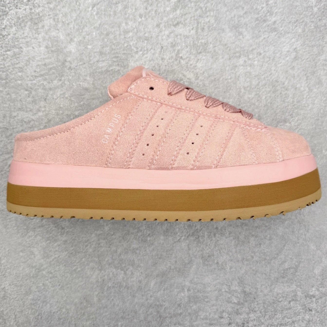 Unbranded Slippers Campus Platform Mule — Pink