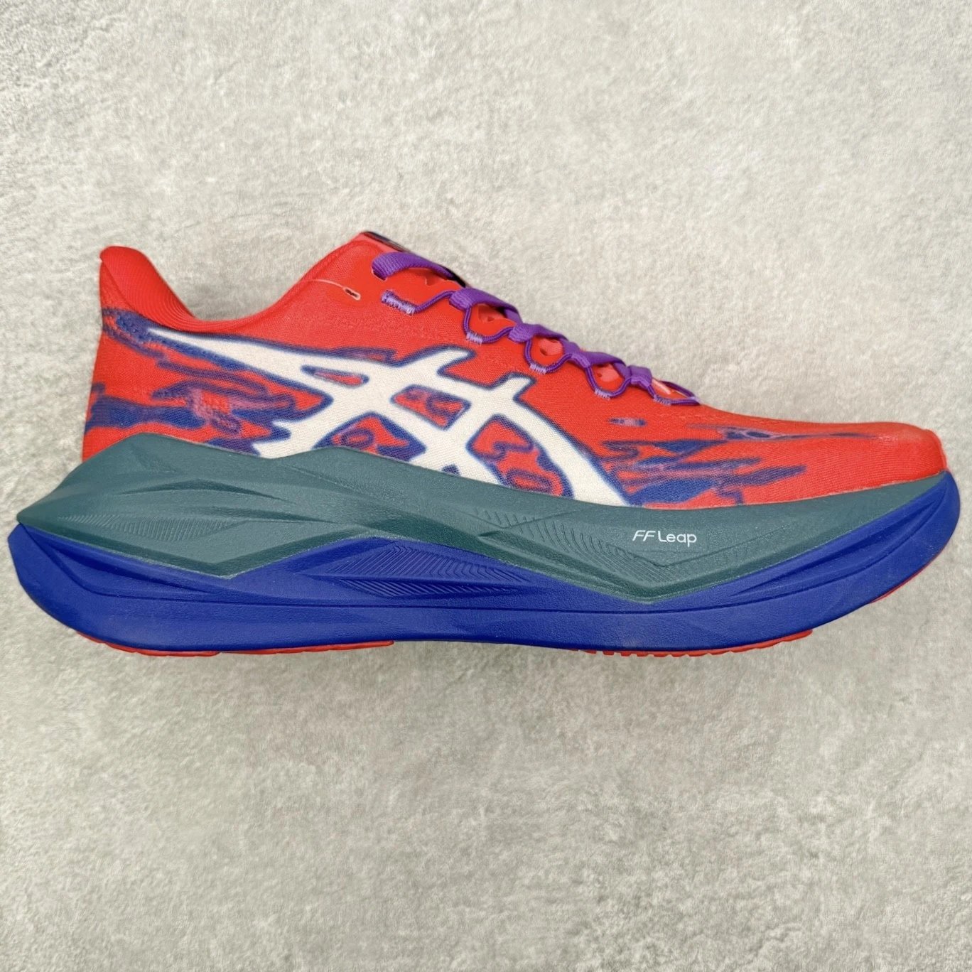 ASICS Sneakers SUPERBLAST 3 — Red and blue