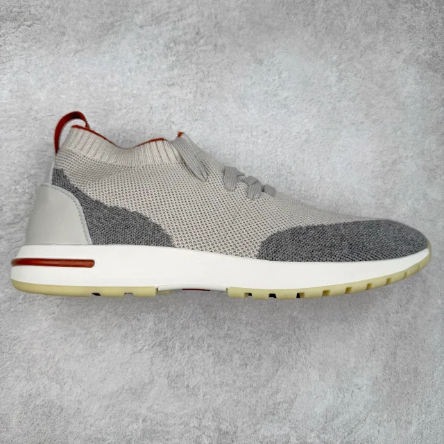 Unbranded Sneakers Knit Sock with Leather Heel Panels product detail image 28
