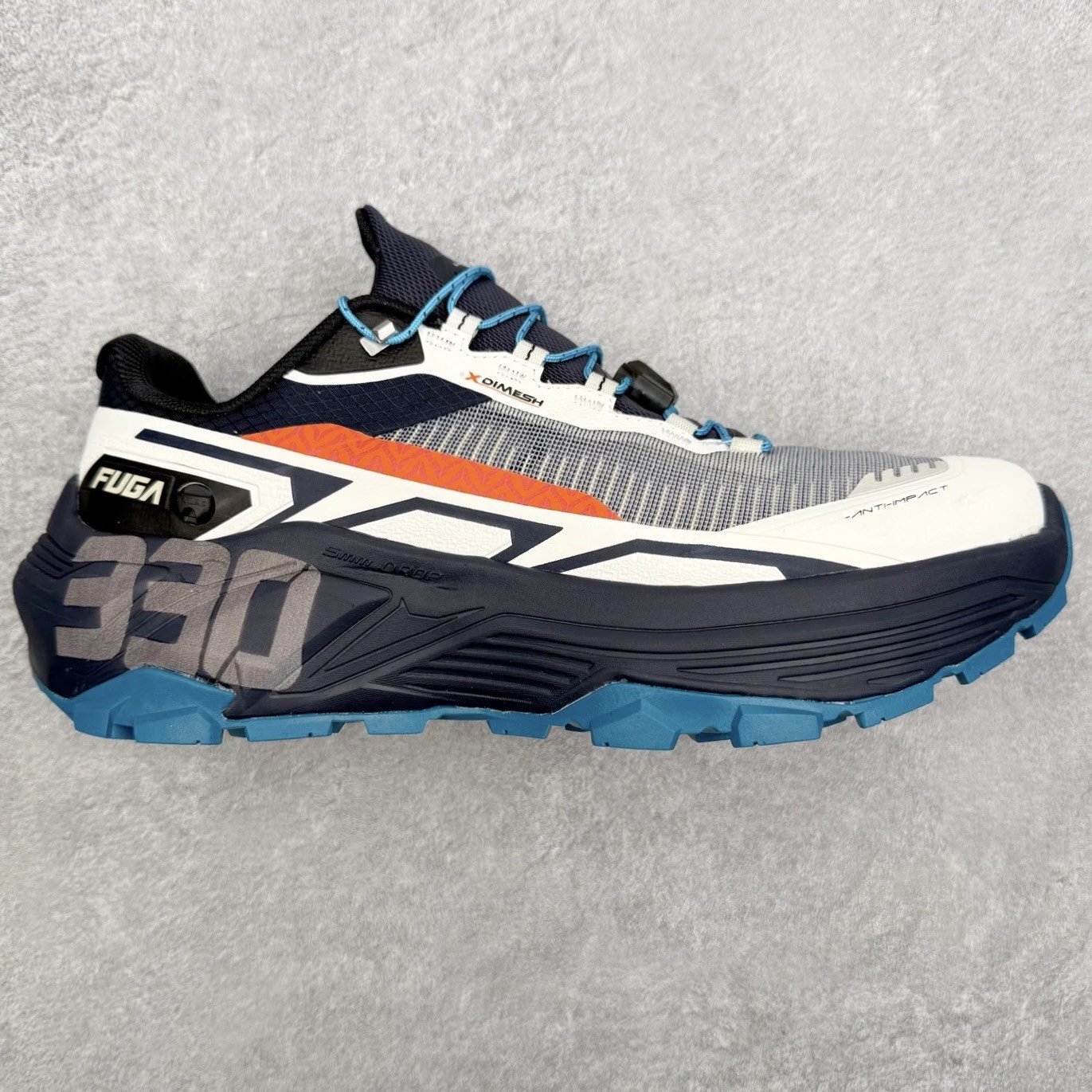 Kailas Sneakers FUGA EX 3 Trail Running Shoes — Black and blue 330