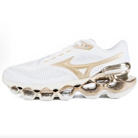 Mizuno Sneakers Wave Prophecy LS mechanical-cushioning — Platinum T1GC 265036