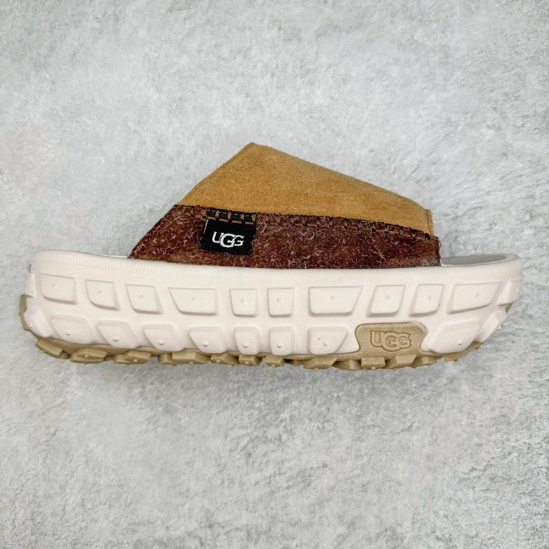 UGG Slippers Tasman Sport platform clog — Brown drag