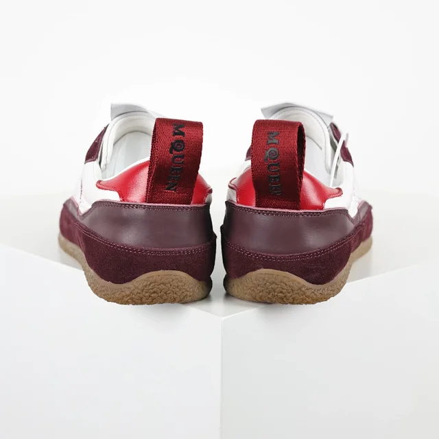 Alexander McQueen Sneakers Low-Top Nylon and Suede with Rear Pull Tabs product detail image 8