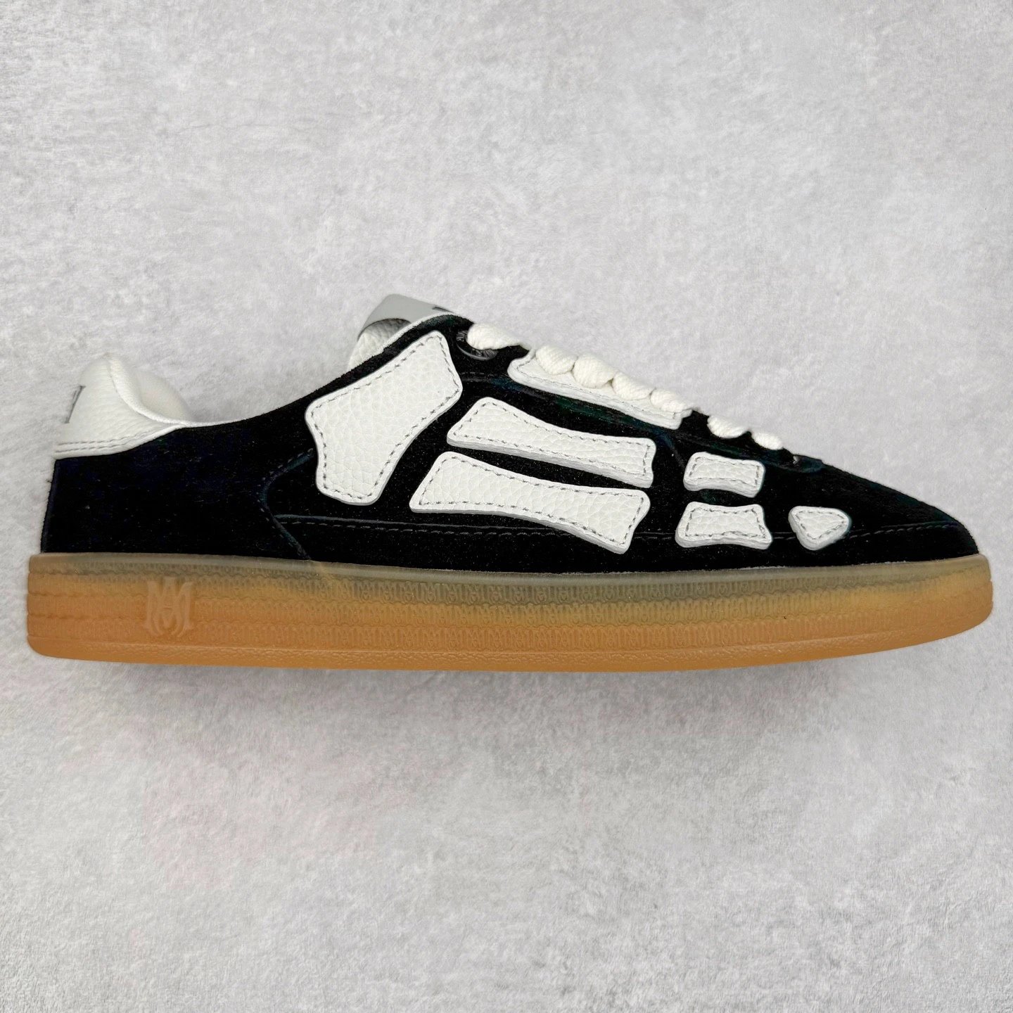 AMIRI Sneakers Skel Top Low — Black and white