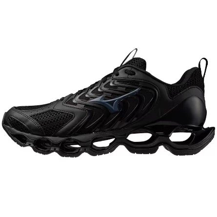 Mizuno Sneakers Wave Prophecy LS mechanical-cushioning — All black J1GC 258333