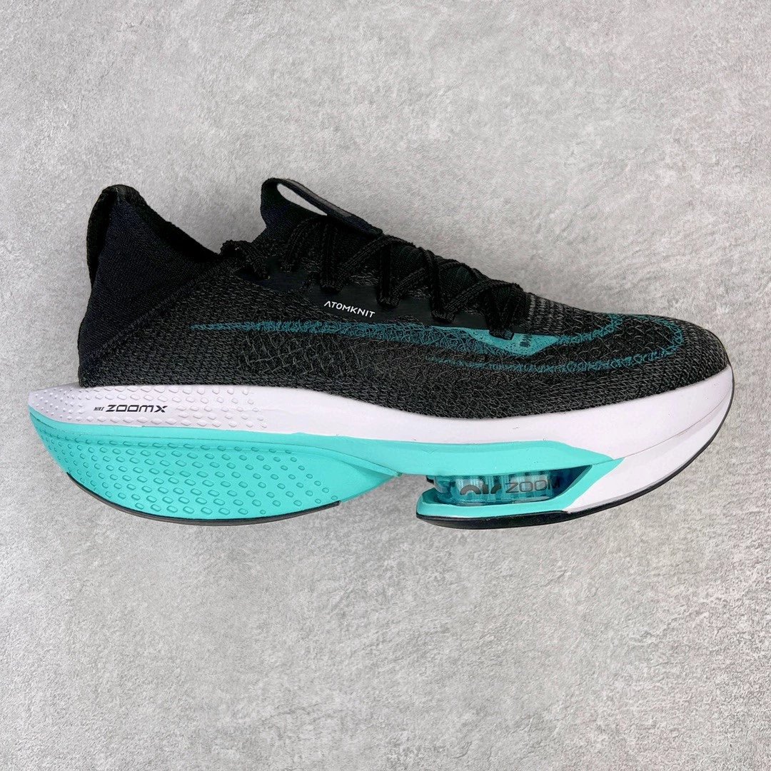 Nike Sneakers Air Zoom Alphafly NEXT% 2 Running — Black and green