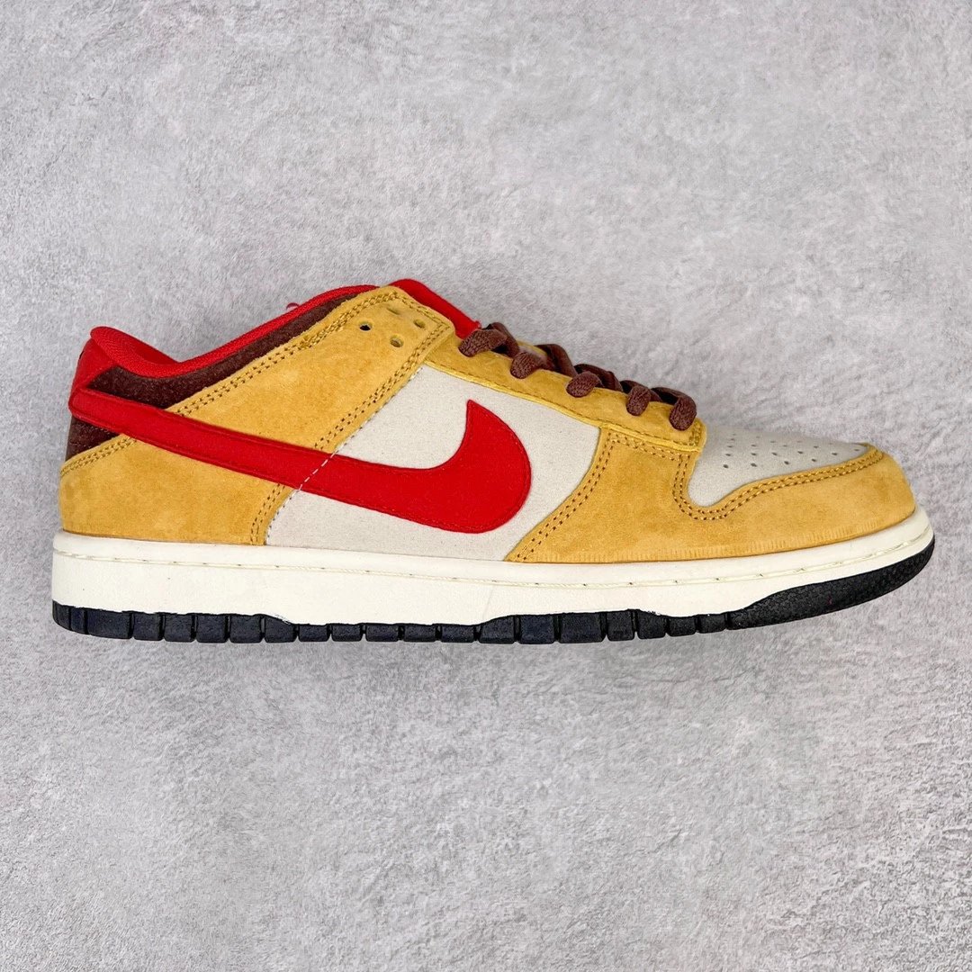 Nike Sneakers Dunk Low — Yellow-red