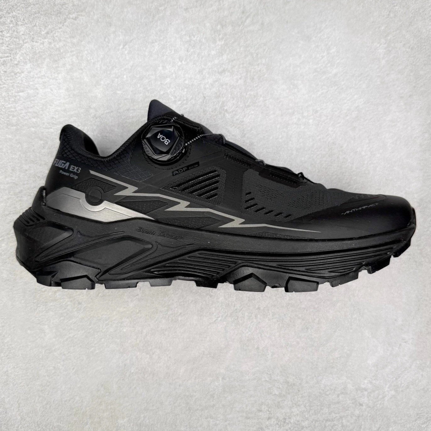 Kailas Sneakers FUGA EX 3 Trail Running Shoes — Black boa