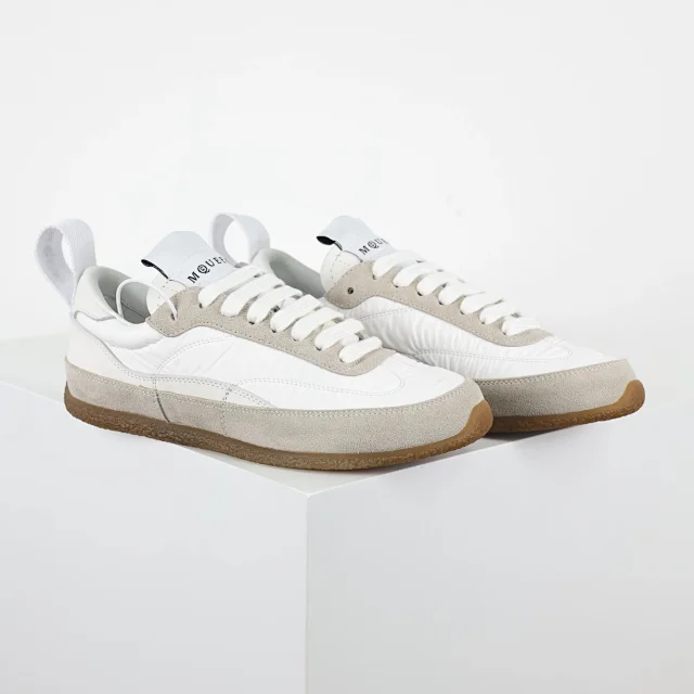 Alexander McQueen Sneakers Low-Top Nylon and Suede with Rear Pull Tabs product detail image 30