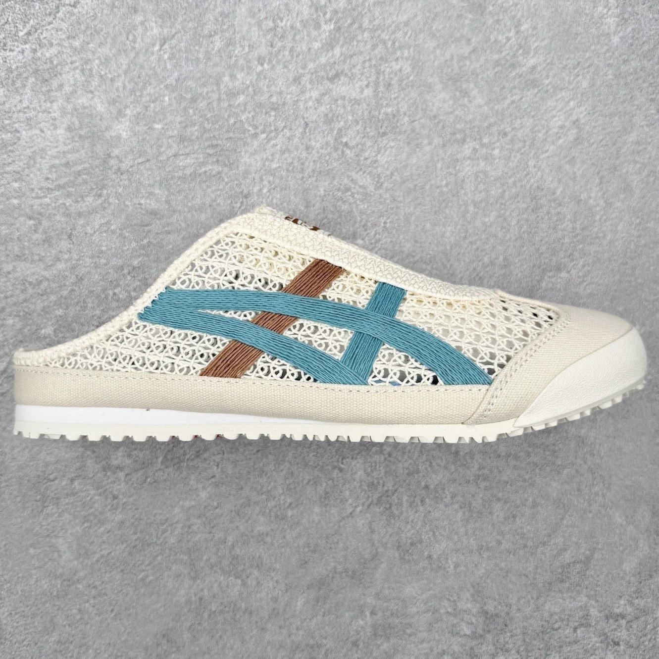ASICS Sneakers MEXICO 66 Sabot Mesh Slip-On — white blue brown