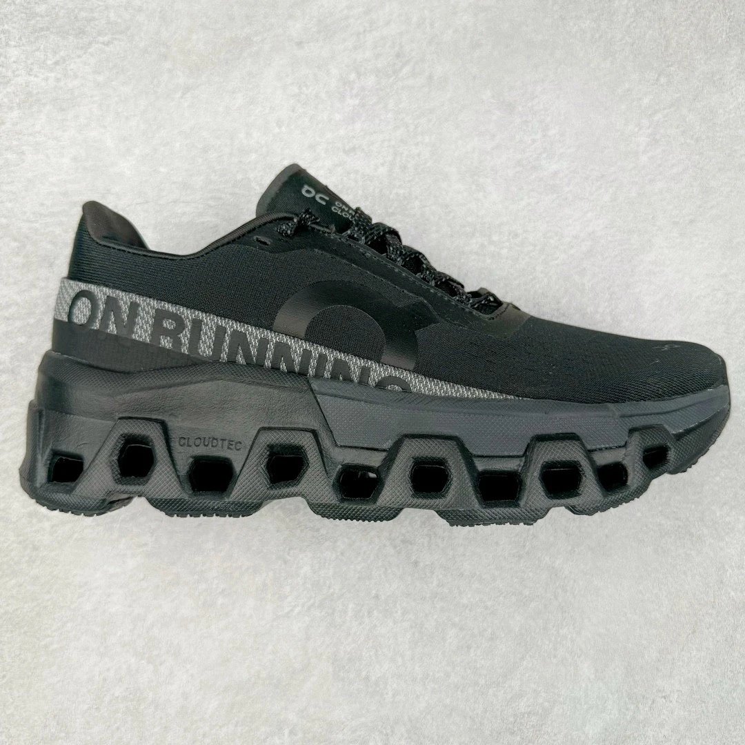 On Sneakers Cloudmonster 2 — Black and gray