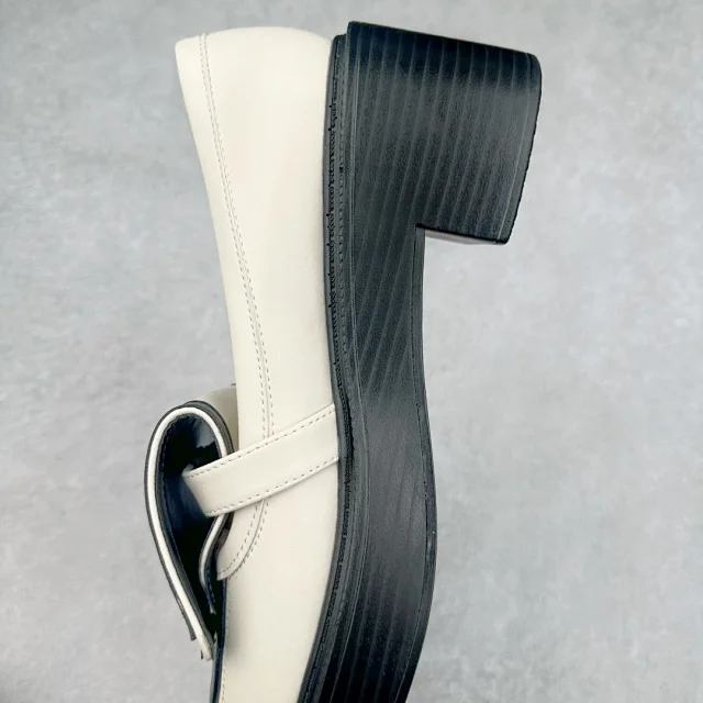 Chanel High Heels Platform Buckle Loafers product detail image 7