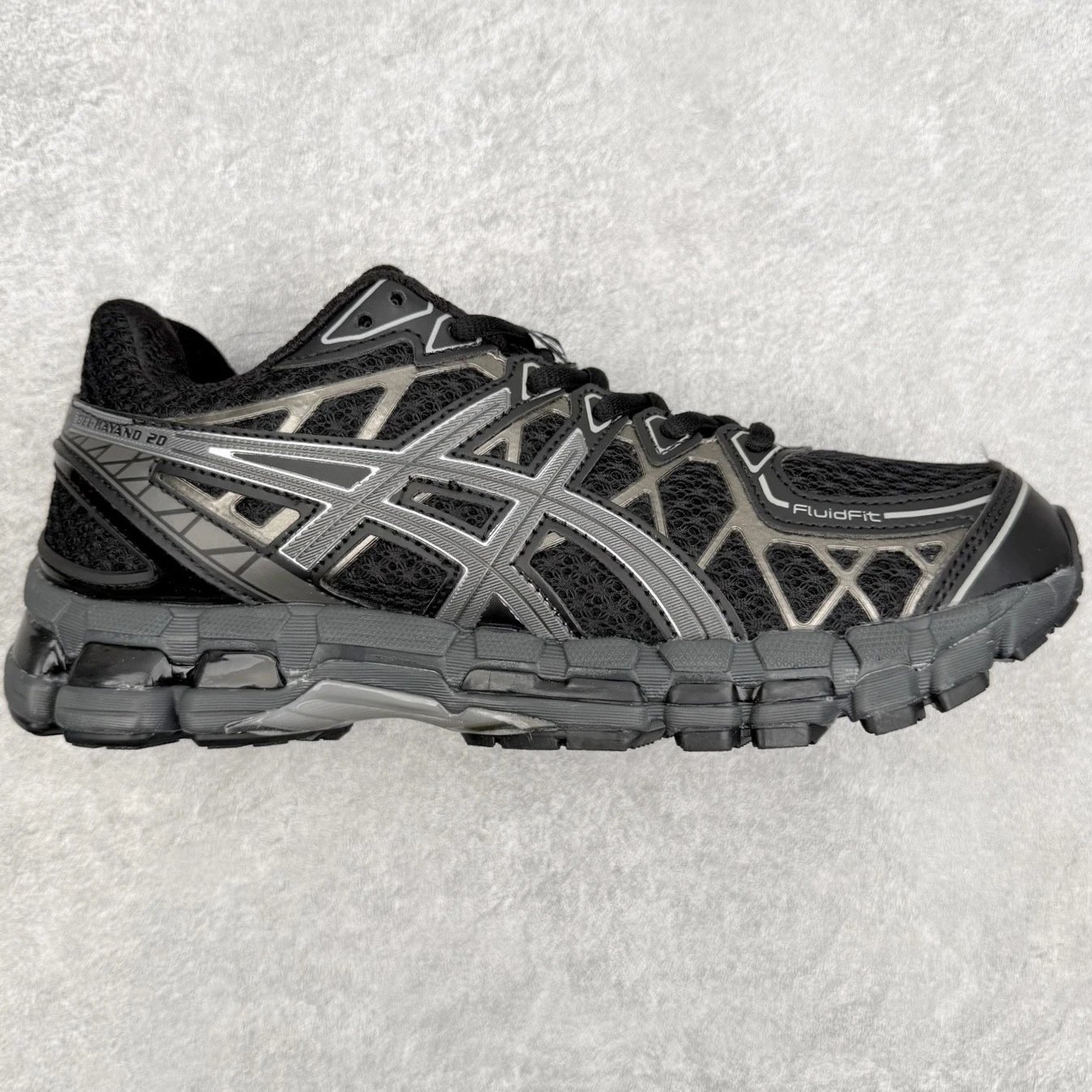 ASICS Sneakers GEL-KAYANO 20 — Black and gray