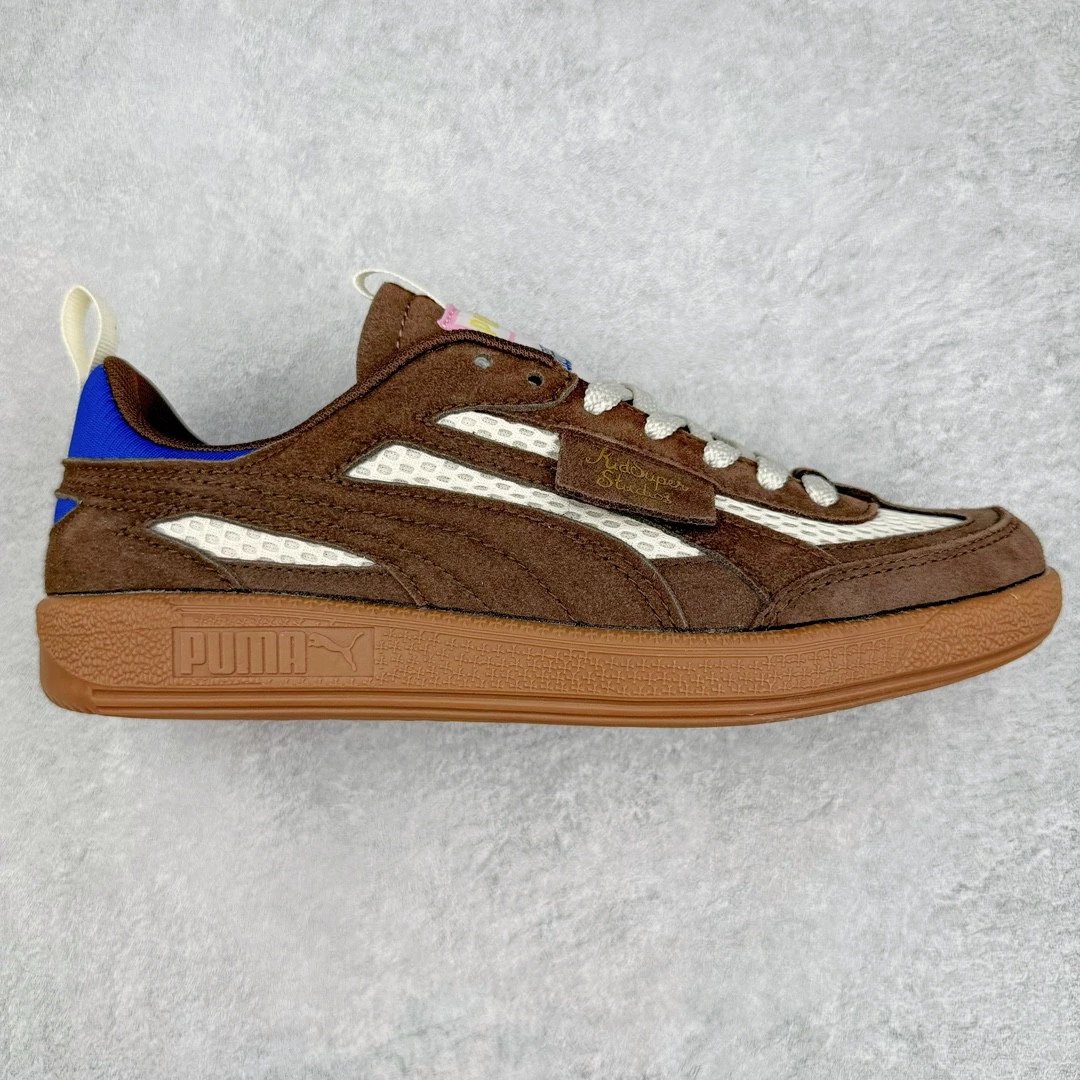 PUMA Sneakers Palermo x KidSuper Studios — Brown-blue tail