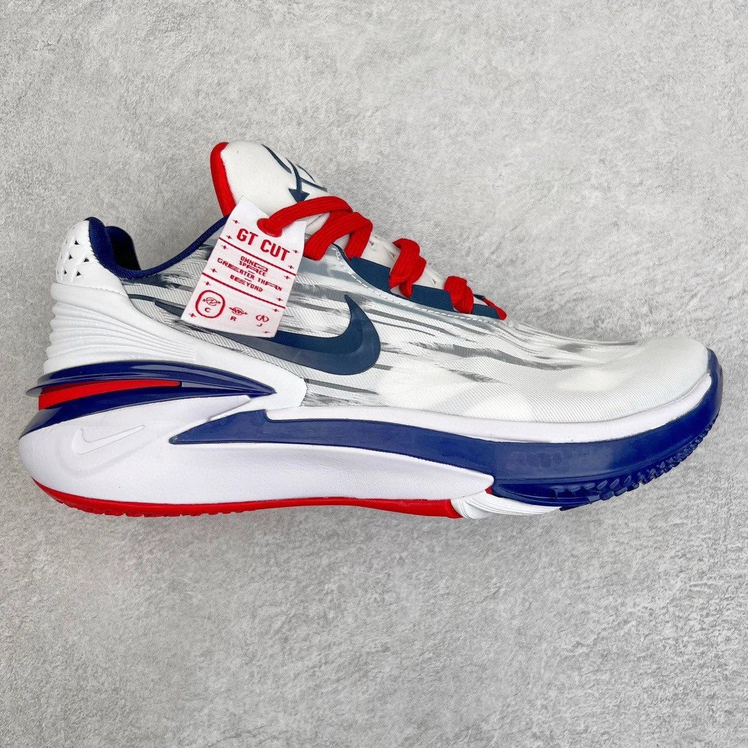 Nike Sneakers Air Zoom GT Cut 2 Basketball Shoes — Blue and red