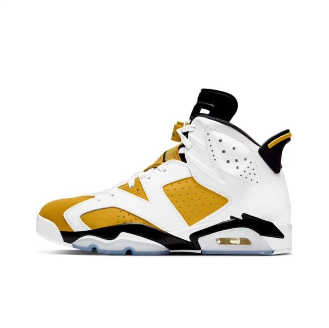 Nike Sneakers Air Jordan 6 — White yellow