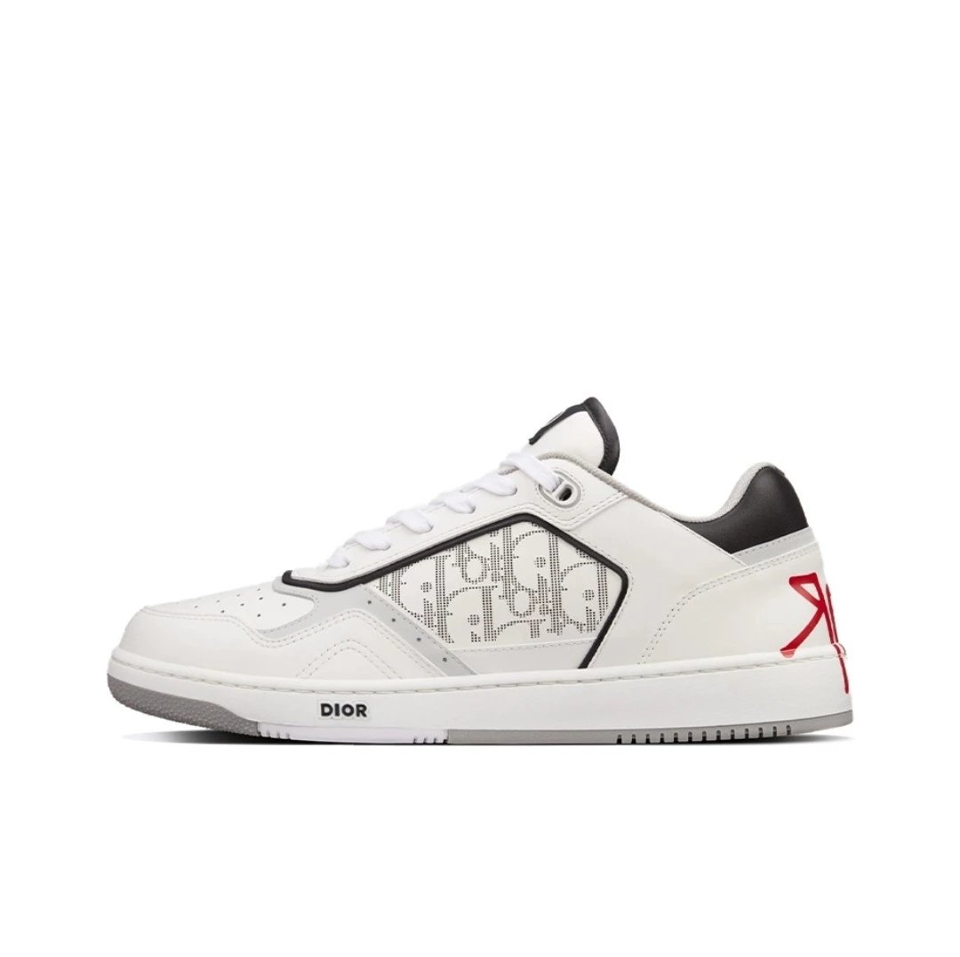 Dior Sneakers B27 low-top with Oblique panels — White Tail Print Low 3 SN272ZJJ_H 063
