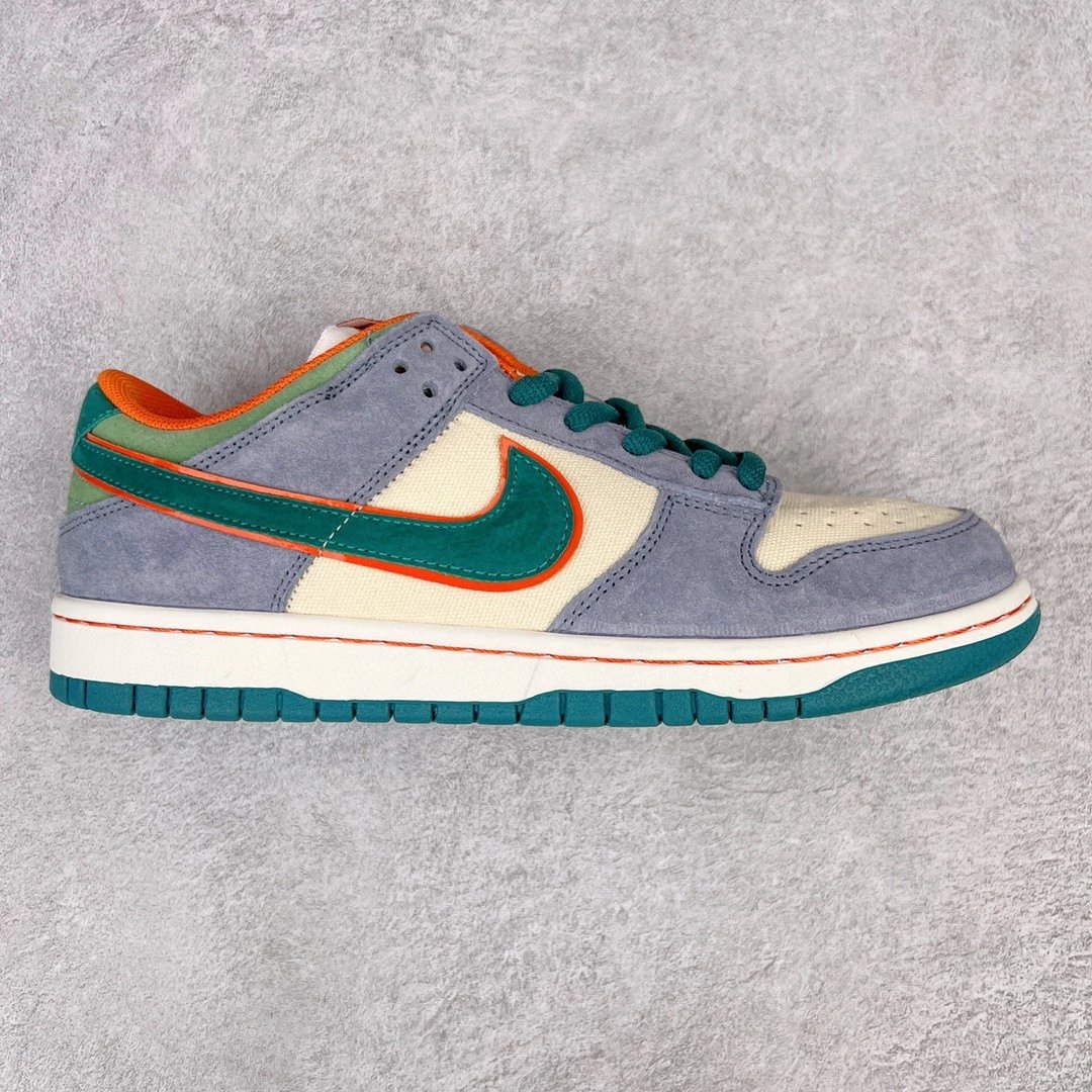 Nike Sneakers Dunk Low — Green blue