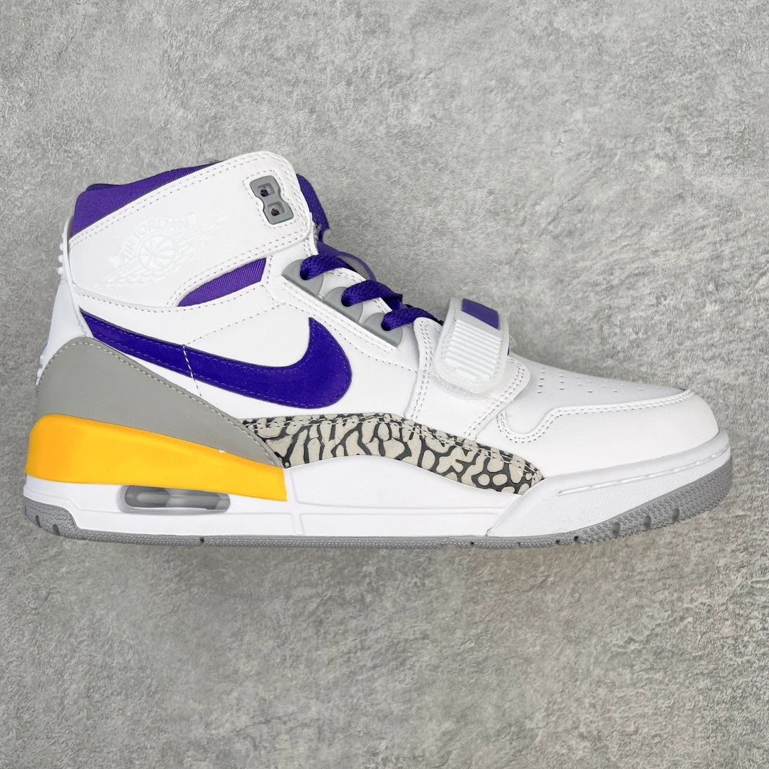 Nike Sneakers Air Jordan Legacy 312 Low — high-top white yellow