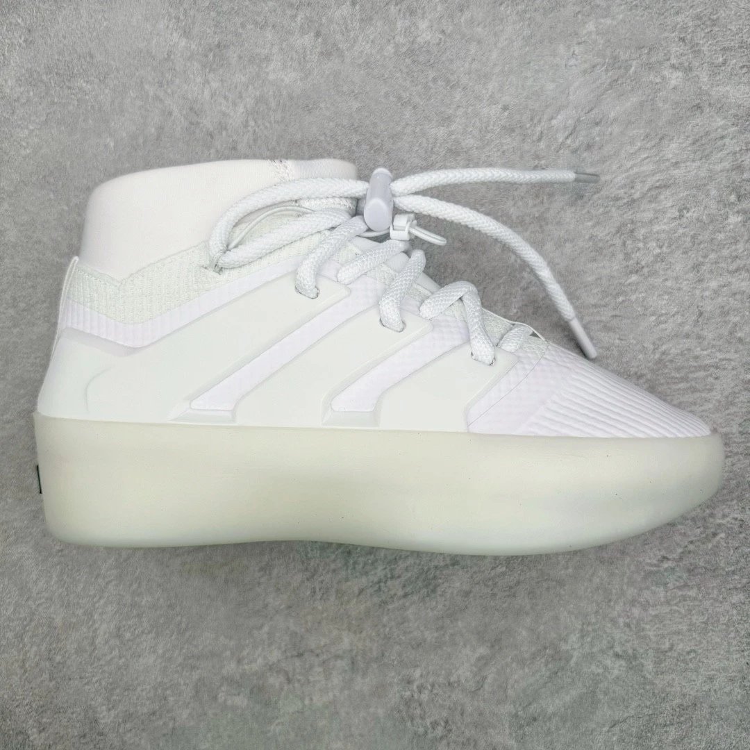Adidas Sneakers Low-Top Three-Stripe Platform — Pure white