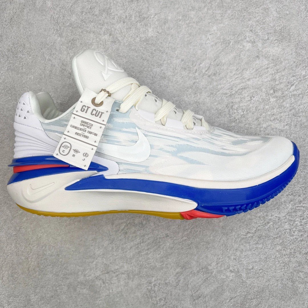 Nike Sneakers Air Zoom GT Cut 2 Basketball Shoes — Blue and white