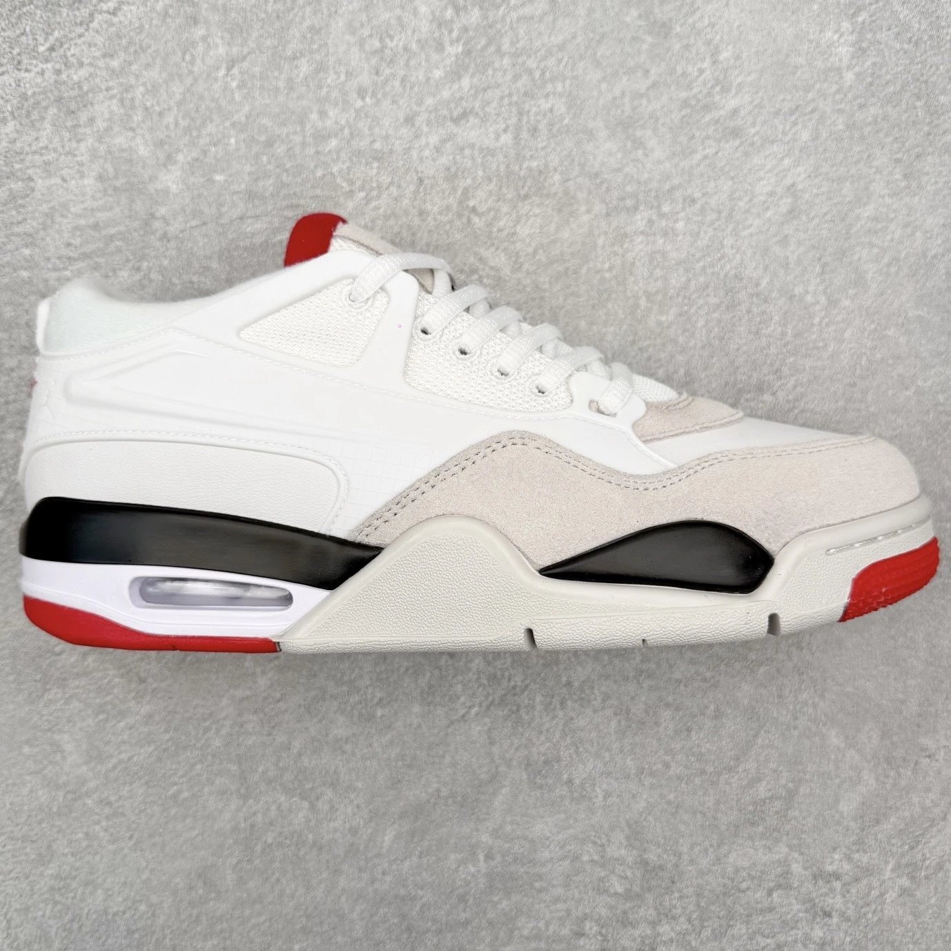 Nike Sneakers Air Jordan 4 RM — White, black, and red