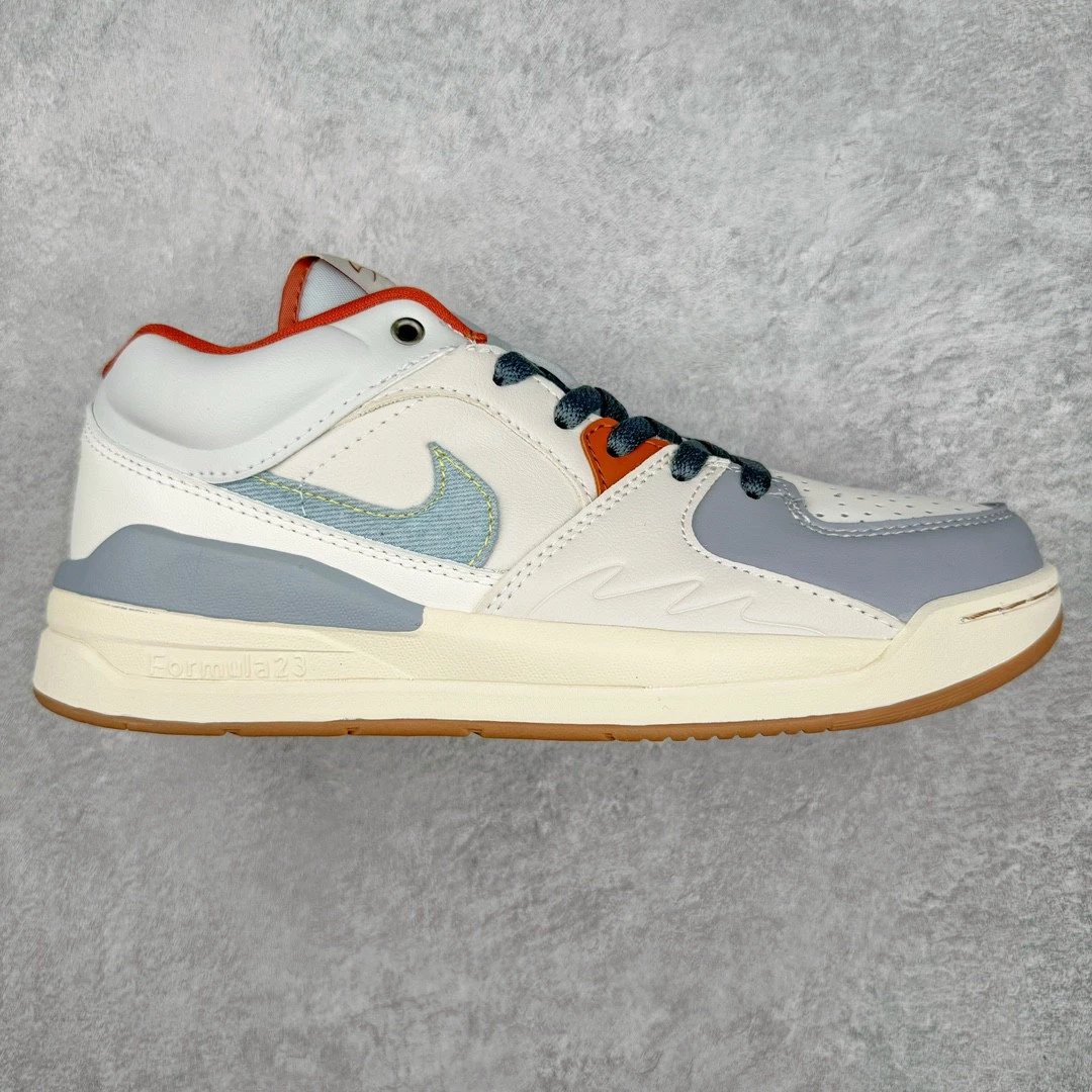 Nike Sneakers Jordan Stadium 90 — Rice gray red
