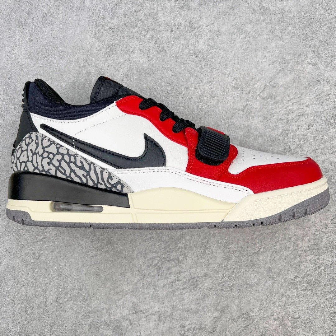 Nike Sneakers Air Jordan Legacy 312 Low — White and red