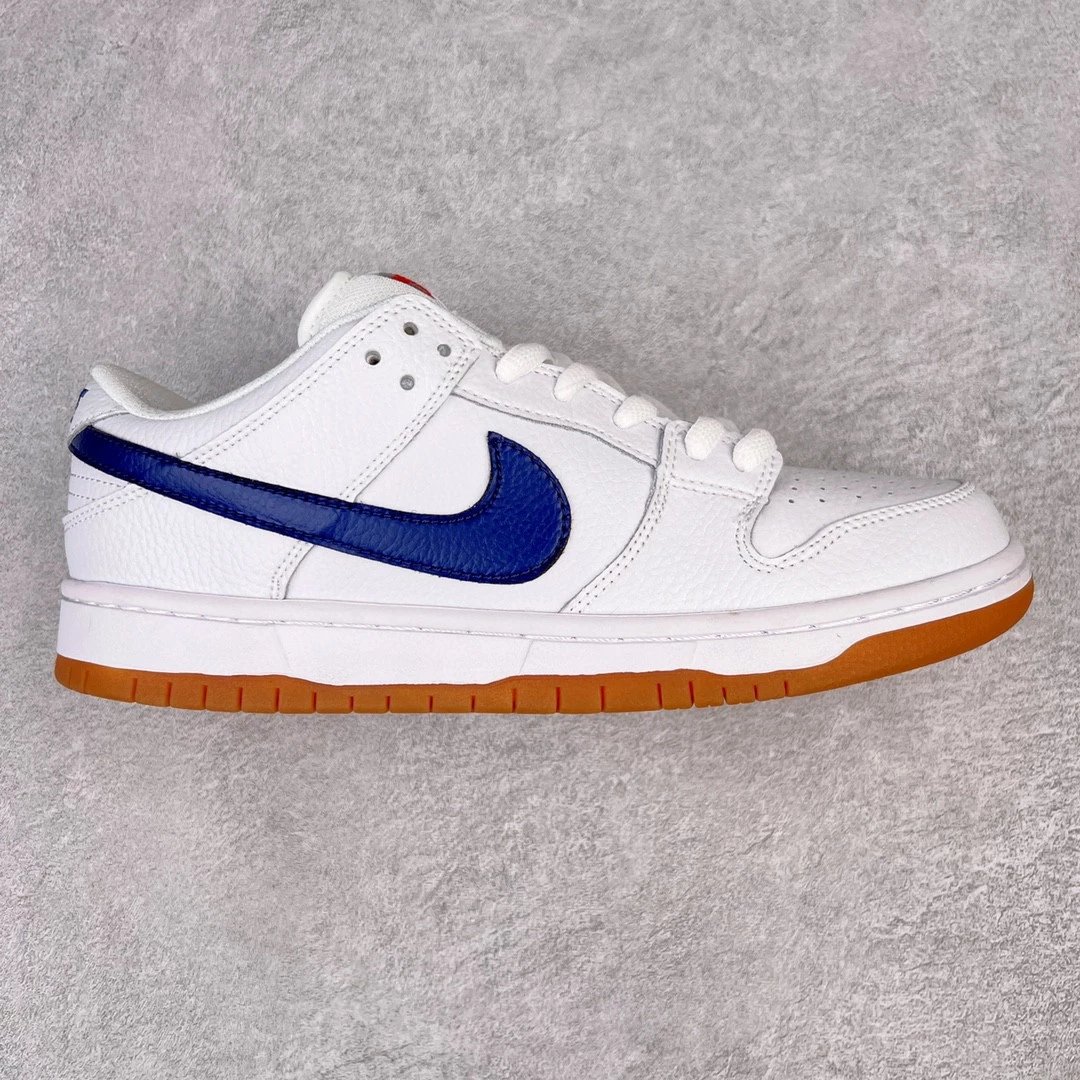Nike Sneakers Dunk Low — White and blue