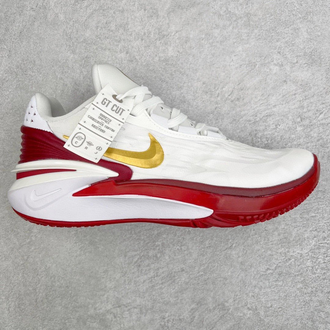 Nike Sneakers Air Zoom GT Cut 2 Basketball Shoes — Red and white