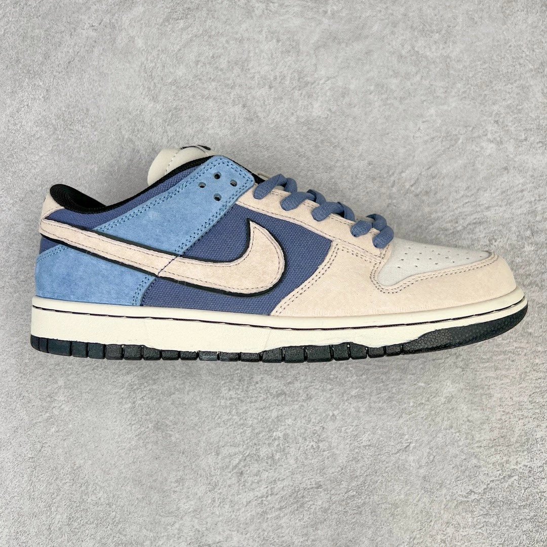 Nike Sneakers Dunk Low — blue gray splice