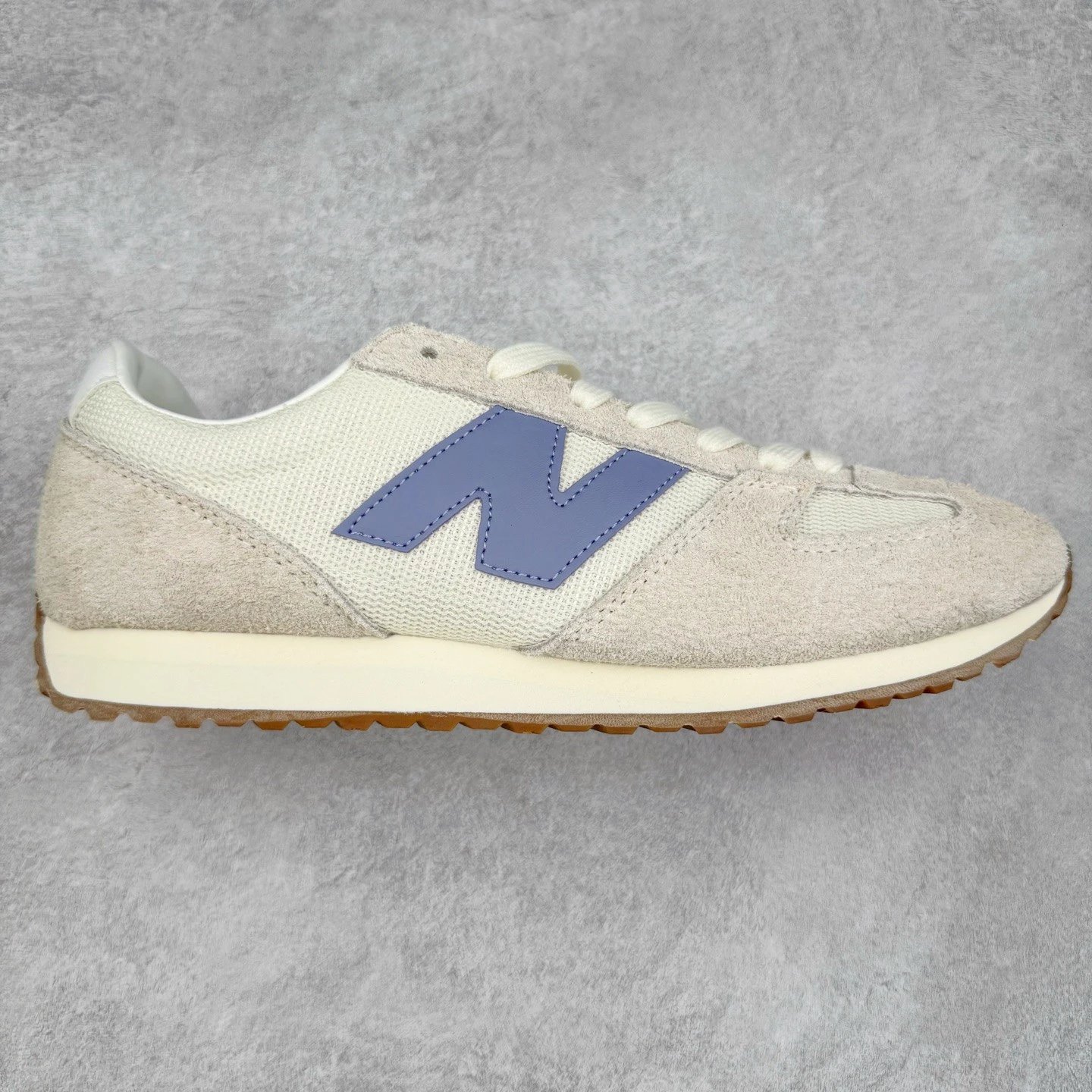 New Balance Sneakers 471 low-top suede and textile — Beige and blue
