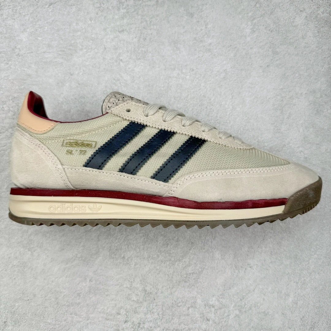 adidas Sneakers SL 72 OG low-top — Gray, black, and red